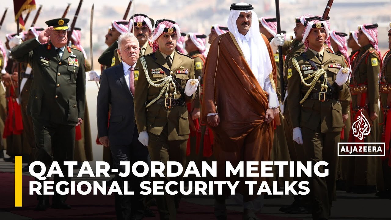 Regional issues, Gaza war discussed during Qatar-Jordan meeting in Amman