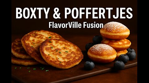 FlavorVille Poffertjes & Boxty | Sweet Meets Savory