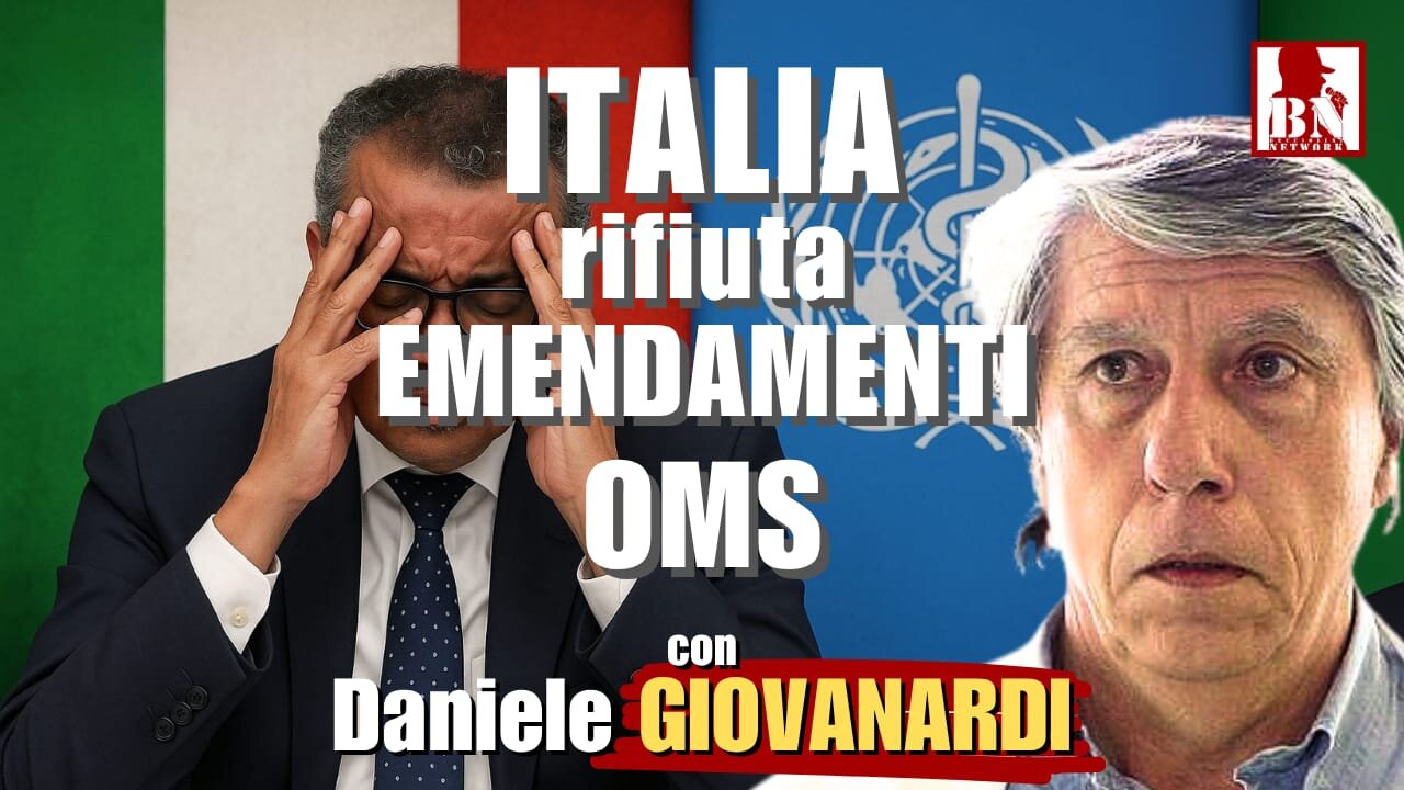 L'ITALIA dice NO a OMS | con D.Giovanardi, M.Romani e M