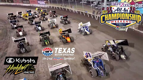 Kubota High Limit Racing All-In Championship Friday At Texas Motor Speedway (10/17/2025)