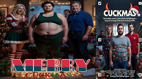 Merry Cuckmas - Dark Comedy Trailer #rumbletakeover #comedy #christmas #shorts