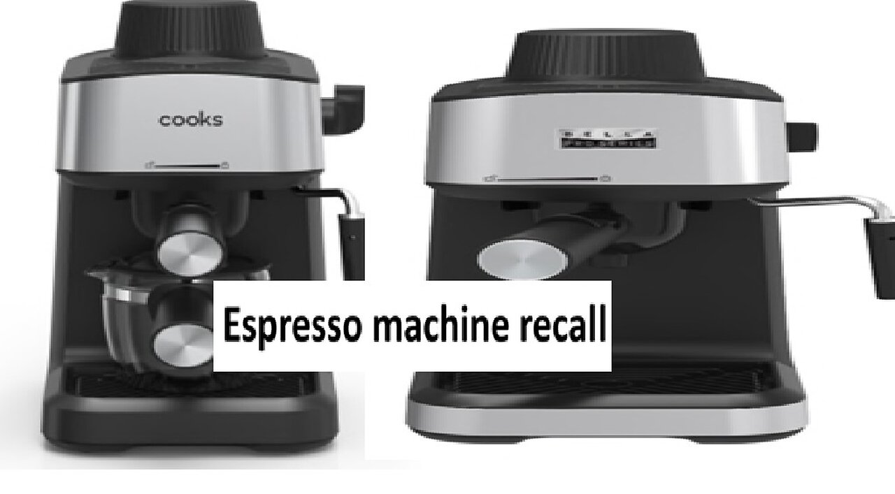 Espresso machine that may burn you