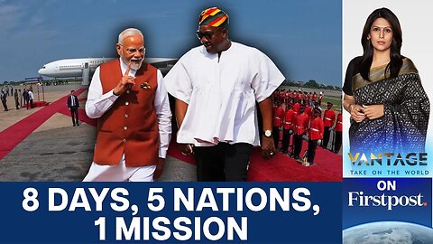 PM Modi Begins Longest Foreign Trip in a Decade | Vantage with Palki Sharma | N18G