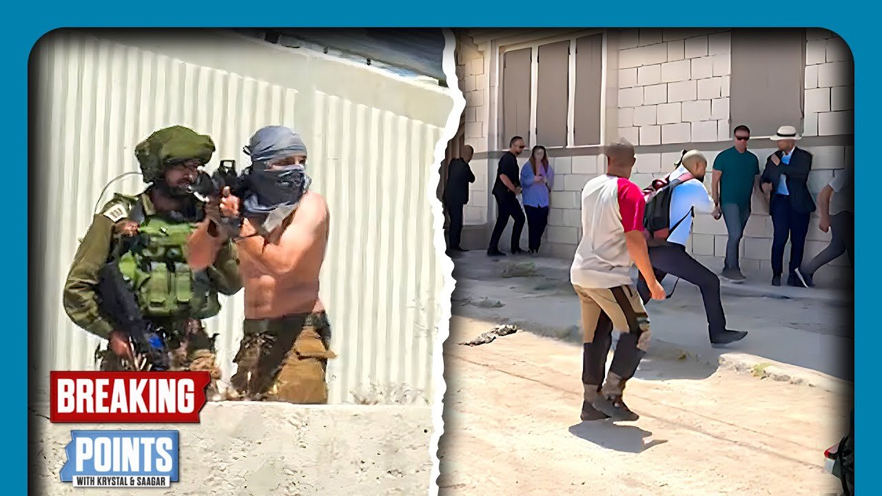 WATCH: IDF FIRES on EU Diplomats in West Bank