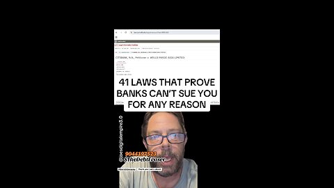 Banks Can’t Sue You