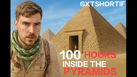 100 Hours Trapped Inside the Pyramids – No Way Out!