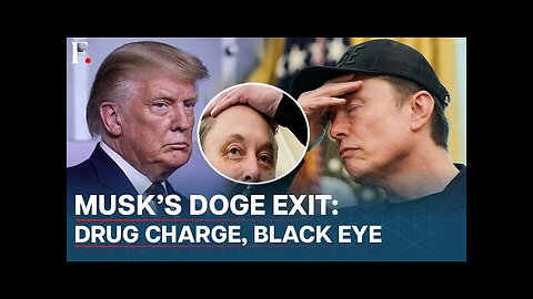 Musk Attends Farewell Event With Black Eye_ Drug Abuse Report Mars DOGE Exit _ N18G
