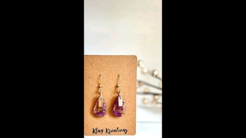 DiY hand made tops and earnings