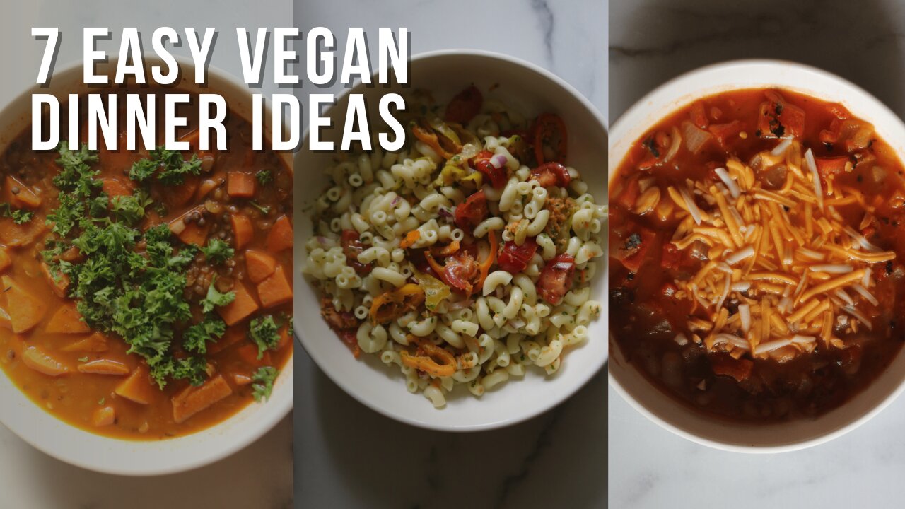 7 Plant Based Dishes Under 30 Minutes