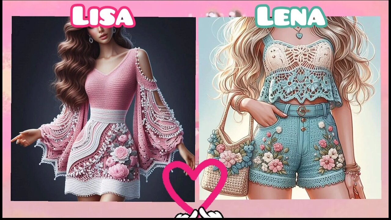 Lisa OR Lena : Best Choices Ever #fungames #choices