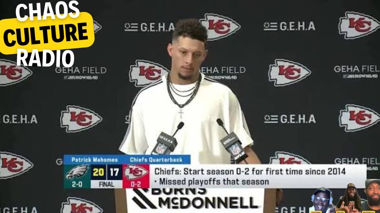 Patrick Mahomes Responds To The Chiefs Loss On Sunday Against The Eagles