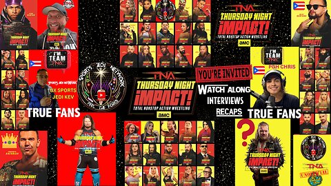 TNA Impact LIVE Watch Along | AJ Styles RETURNS on AMC Premiere | Kazarian vs Santana