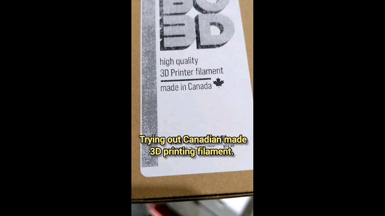 Trying out some Canadian made filament #fyp #filament #canada #victoriabc #3dprinting #starwars