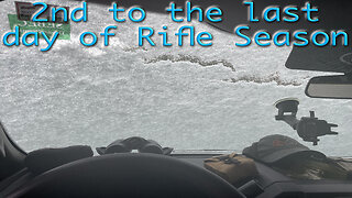 2nd to the last day of rifle season