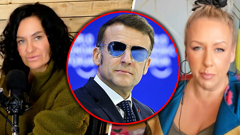 Macron wears shades during passive-aggressive speech against U.S. at WEF
