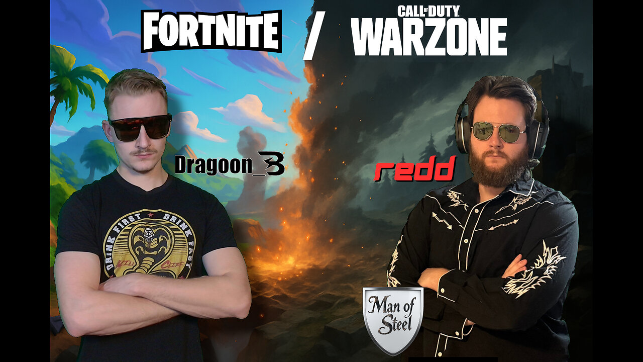 Dragoon and REDD - DOMINATE WARZONE - NEW SEASON OF FORTNITE