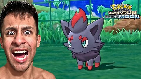 Pokemon Ultra Sun & Moon - Walkthrough Part 2 - Psychotic Zorua?!