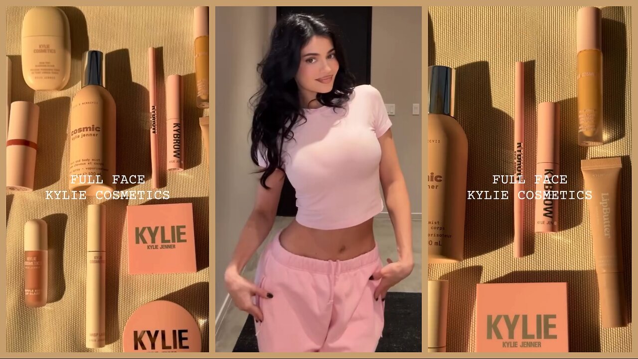 Kylie Jenner’s Glowy Makeup Routine – Skin Tint & Plumping Gloss!