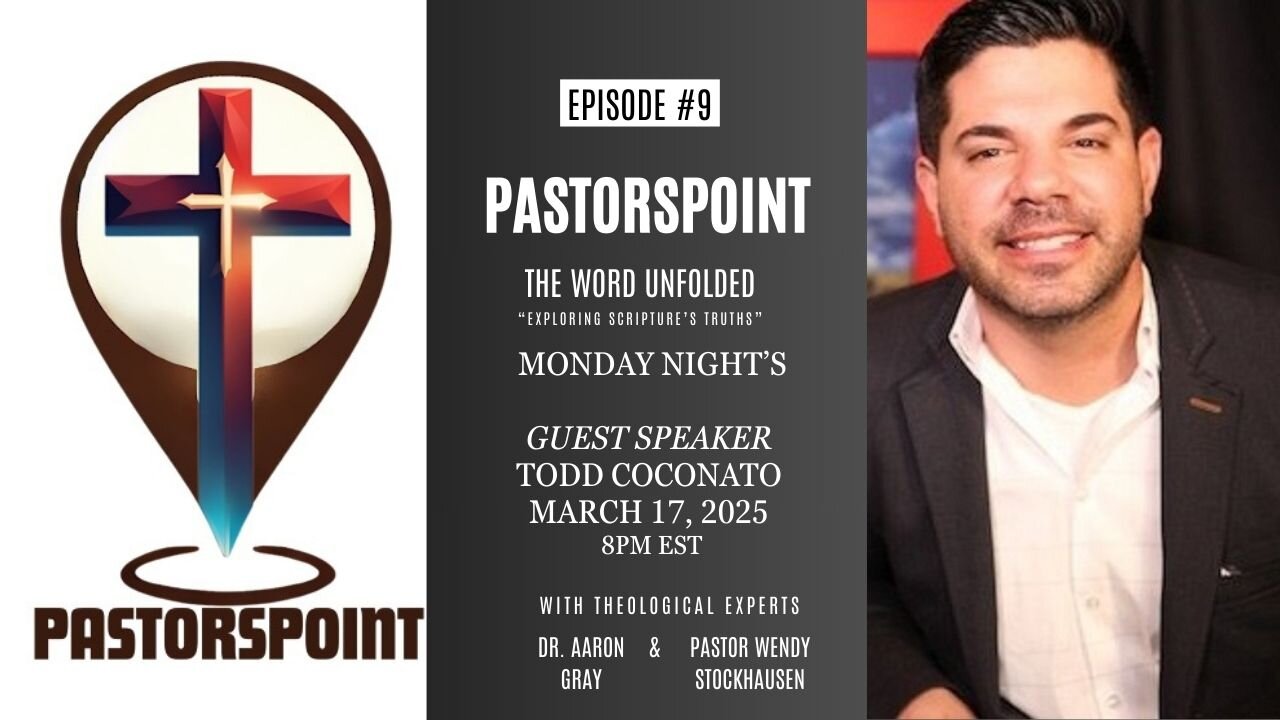 #PASTORSPOINT: EPISODE 9 From Testimony to Triumph- live link: RedAmericaFirst.com -