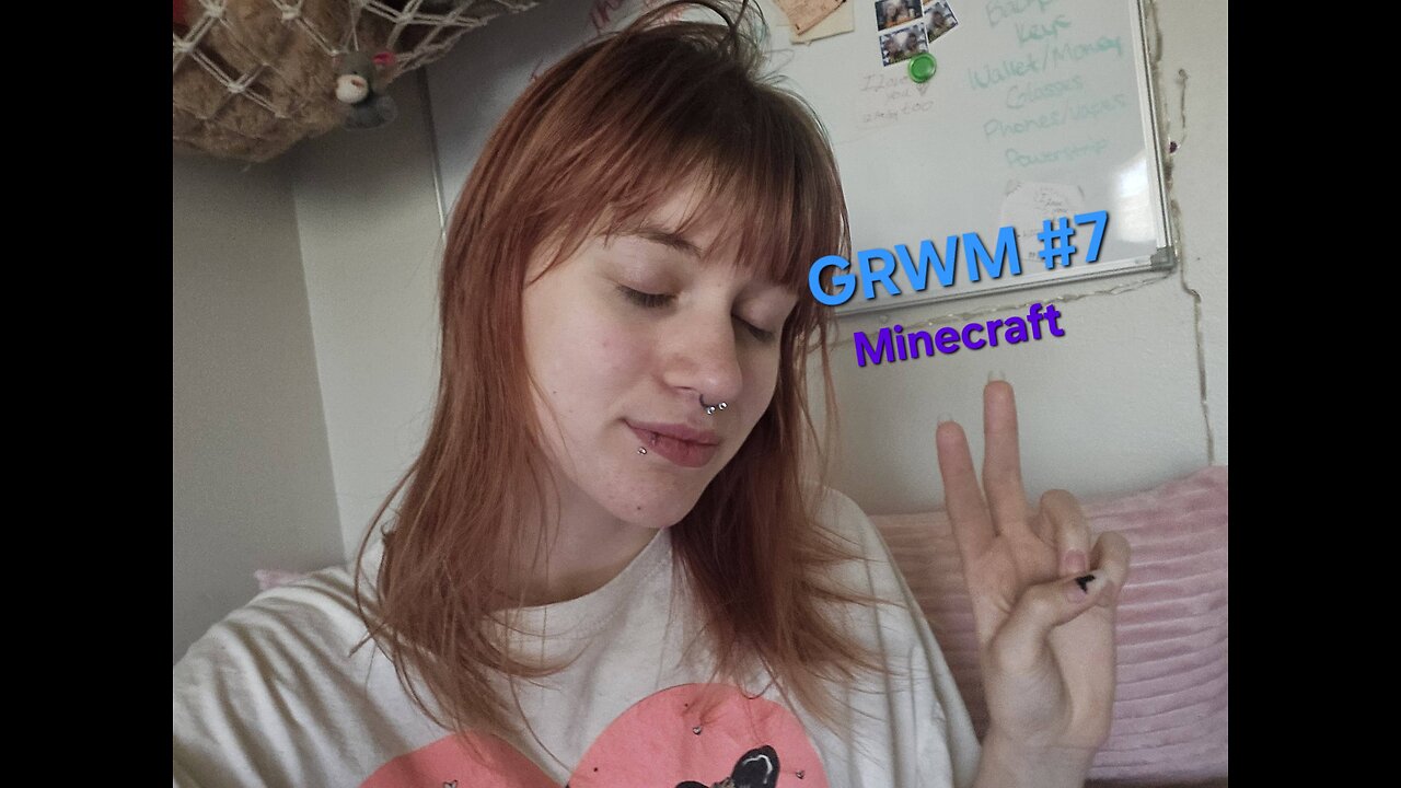 GRWM #7 Followed by a little Minecraft!