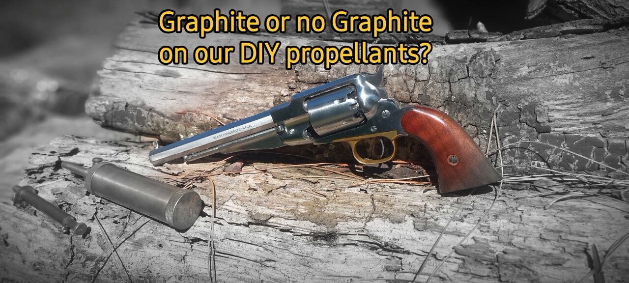 Cap & Ball Remington 1858 home made propellant