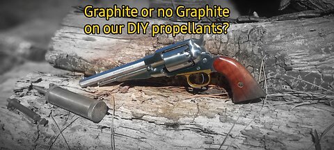 Cap & Ball Remington 1858 home made propellant