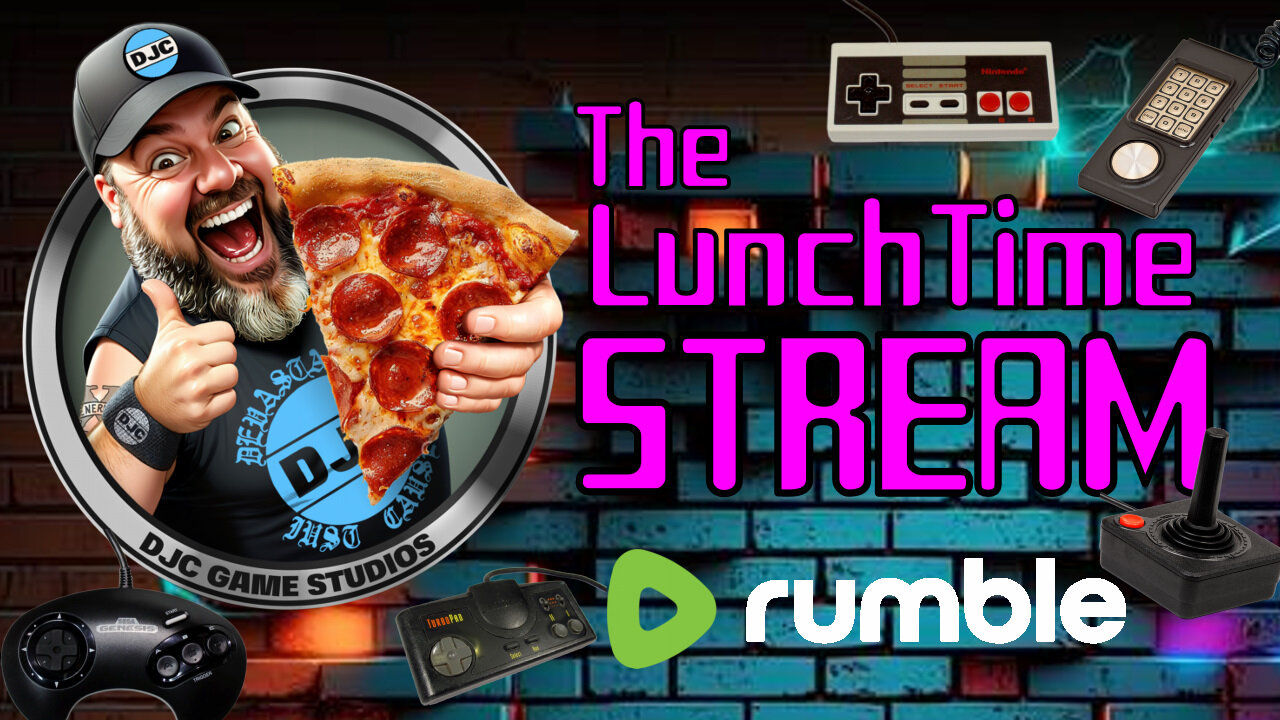 The LuNcHTiMe StReAm - LIVE Retro Gaming with DJC