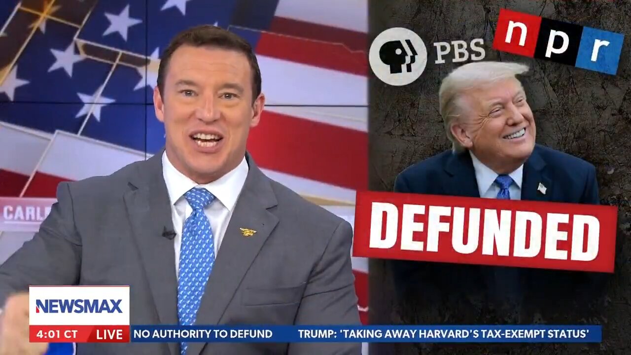 Carl Higbie absolutely annihilates NPR & PBS, defunded by Trump
