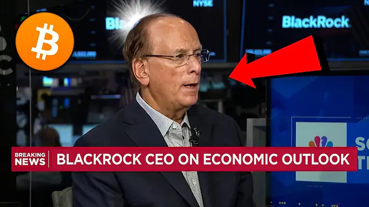 WOW: BlackRock CEO Larry Fink Pounds Trump Over New Recession ("Buy Bitcoin Now")