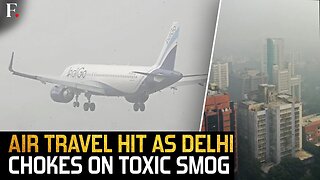Delhi-NCR Chokes on Toxic Smog as Severe Pollution Grounds Flights, Triggers Health Alarm | N18G