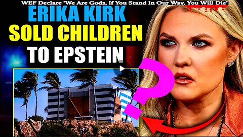Leaked TPUSA Audit Files Reveal Erika Kirk Trafficked Orphans to Epstein Island