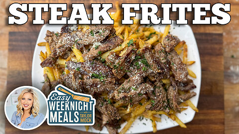Quick and Easy: Steak Frites on the Blackstone Griddle