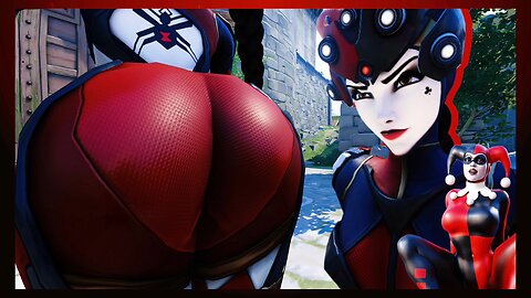 ♦️Viewing HarleQuin Widowmaker Big Booty in Game | Overwatch 2 (18+)🖤