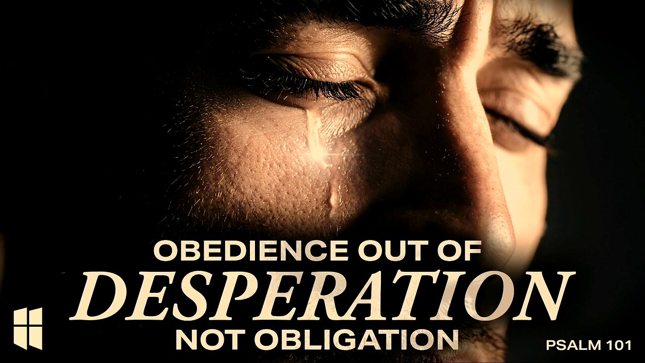 Obedience Out Of Desperation Not Obligation | Pastor Shane Idleman
