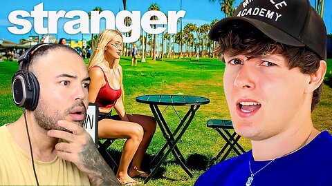 Dario reacts Zach Justice | Blind Dating Strangers in Public