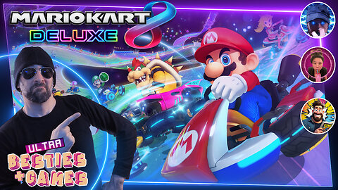 LIVE 7/23 @9pm ET | MARIO KART 8 with YOU! + TinyPandaFace, PowerKegGreg, ComixDadChannel!