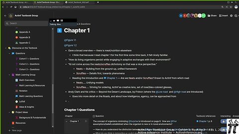 ActInf Textbook Group ~ Cohort 3 ~ Meeting 2 (Chapter 1, part 1)