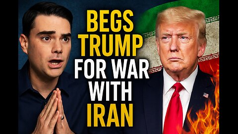 Ben Shapiro BEGS America to Go to War With Iran – Must-See Clip!
