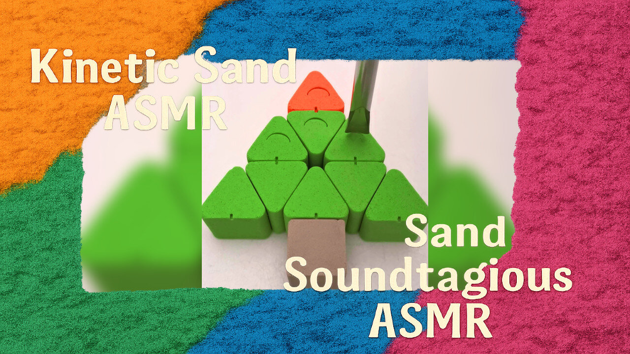 Satisfying Sand Pokes 19 – Kinetic Sand ASMR