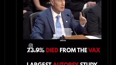 Largest autopsy study confirms, 79.9% died from the the vax