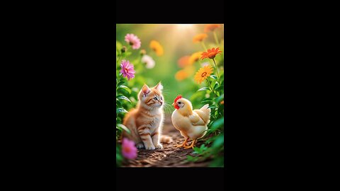 Cute little kitten