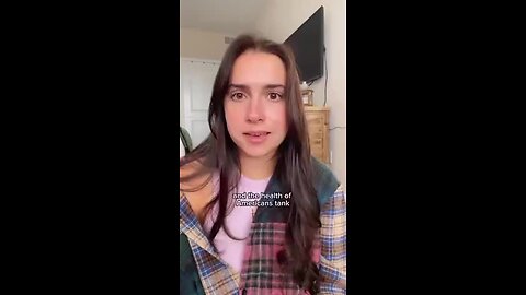 Wise Outspoken Young Woman - The Government is Killing You