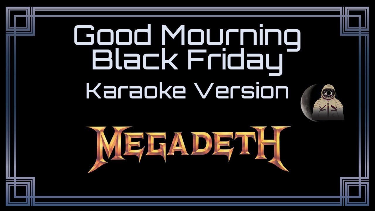 Megadeth - Good Mourning Black Friday (CC)