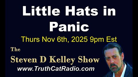 TCR#1147 STEVEN D KELLEY #460 NOV-6-2025 Little Hats in Panic