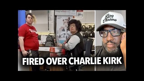 Liberal Women Get Fired From Their Job At Office Depot For Not Printing Charlie Kirk Posters, Stupid