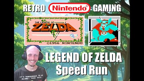 Legend of Zelda (NES): Explore the Secrets of Hyrule with BrightGaming in a Speed Run to save Zelda