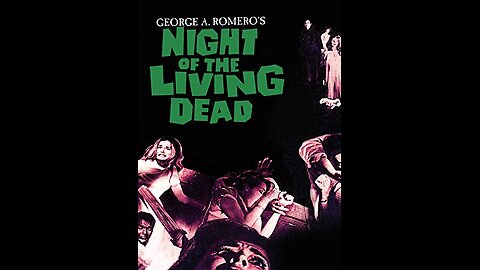 Night of the Living Dead 1968 colorized version of a black-and-white film