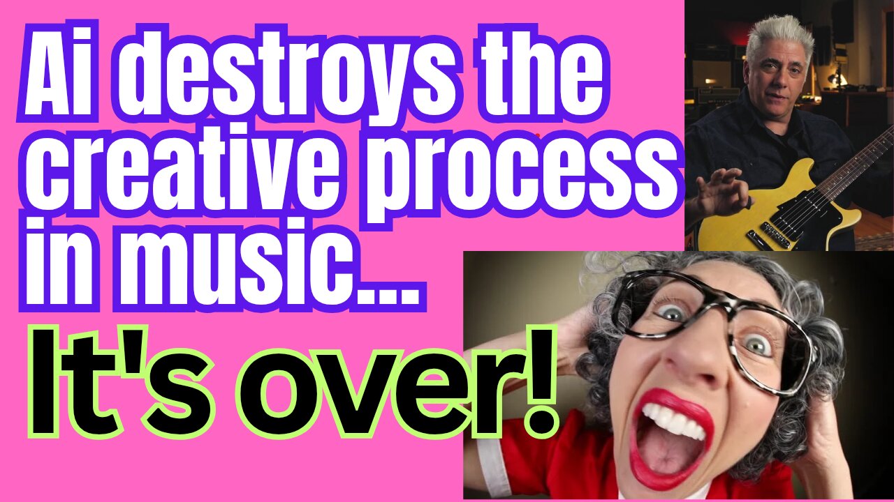 Music guru shows how Ai wrecks music creativity in minutes!
