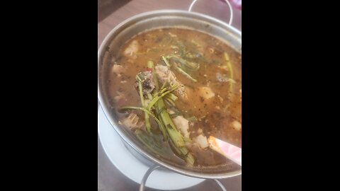 Cambodian soup at all Asian style restaurant