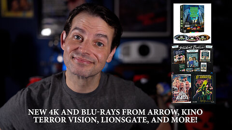 NEW 4K and Blu-rays from Arrow, Kino, Terror Vision, Lionsgate, and More!